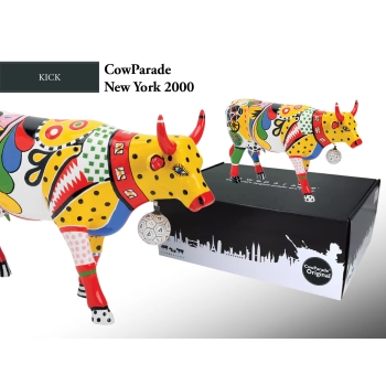 CowParade New York 2000, Kick, autor: Garance