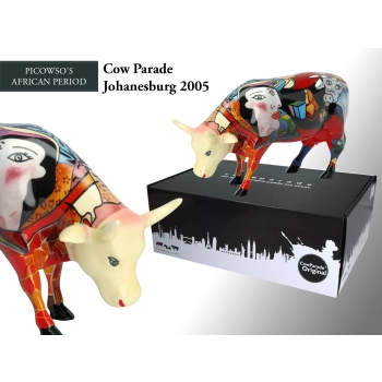 CowParade Picowso's African period, Johanesburg 2005, autor: Annalie Dempsey