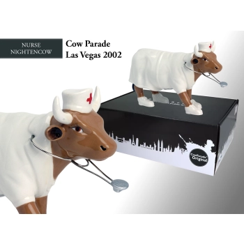 CowParade Nurse Nightencow, Las Vegas 2002 autor: A. Fedevich & M. Kiovatch