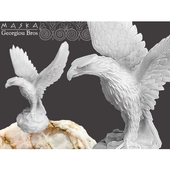 Orzeł symbol Zeusa -alabaster grecki
