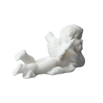 Aniołek leżący - alabaster grecki