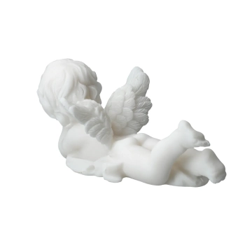 Aniołek leżący - alabaster grecki
