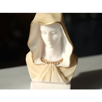 Popiersie Marii -alabaster grecki
