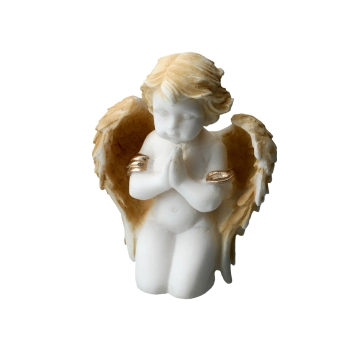 Aniołek modlący się -alabaster grecki