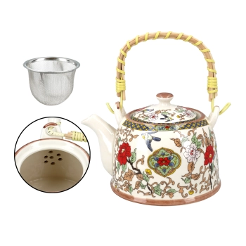 Czajnik ceramiczny z zaparzaczem