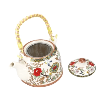 Czajnik ceramiczny z zaparzaczem