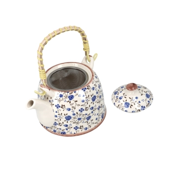 Czajnik ceramiczny z zaparzaczem