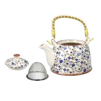 Czajnik ceramiczny z zaparzaczem