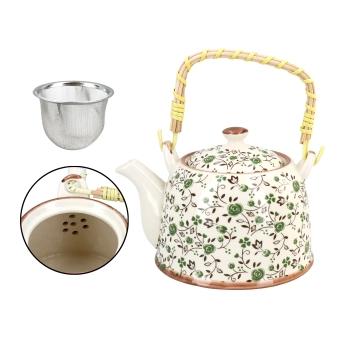 Czajnik ceramiczny z zaparzaczem
