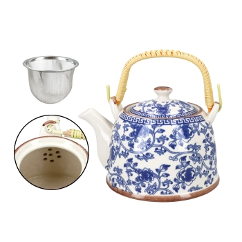 Czajnik ceramiczny z zaparzaczem