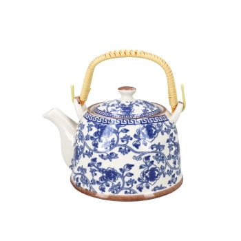 Czajnik ceramiczny z zaparzaczem