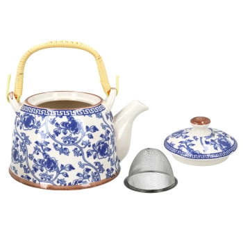 Czajnik ceramiczny z zaparzaczem