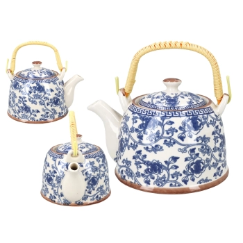 Czajnik ceramiczny z zaparzaczem