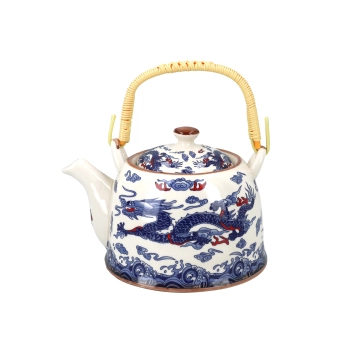 Czajnik ceramiczny z zaparzaczem