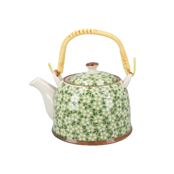Czajnik ceramiczny z zaparzaczem