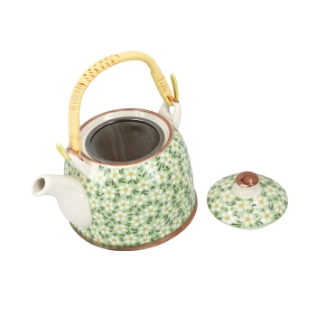 Czajnik ceramiczny z zaparzaczem