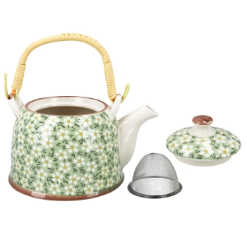Czajnik ceramiczny z zaparzaczem