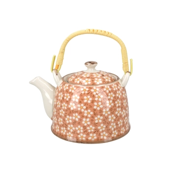 Czajnik ceramiczny z zaparzaczem