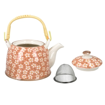 Czajnik ceramiczny z zaparzaczem