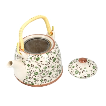 Czajnik ceramiczny z zaparzaczem