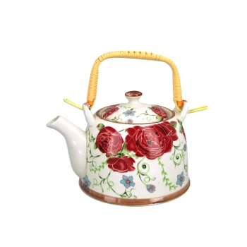 Czajnik ceramiczny z zaparzaczem