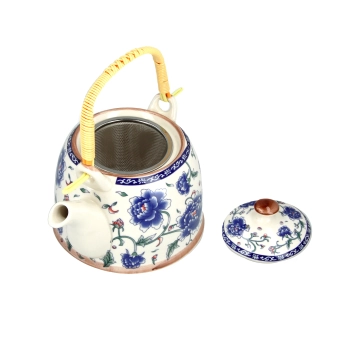 Czajnik ceramiczny z zaparzaczem