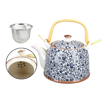 Czajnik ceramiczny z zaparzaczem