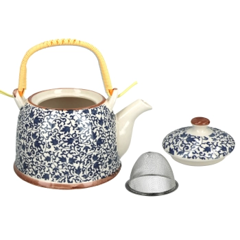 Czajnik ceramiczny z zaparzaczem