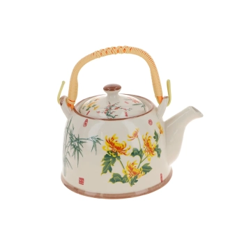 Czajnik ceramiczny z zaparzaczem