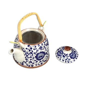 Czajnik ceramiczny z zaparzaczem