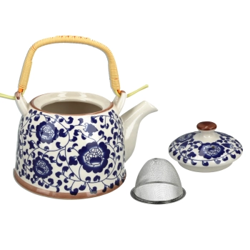 Czajnik ceramiczny z zaparzaczem