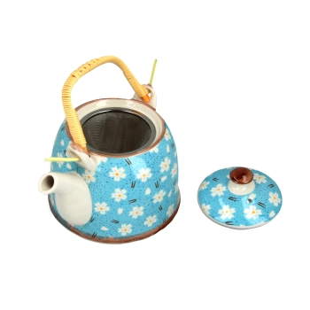 Czajnik ceramiczny z zaparzaczem