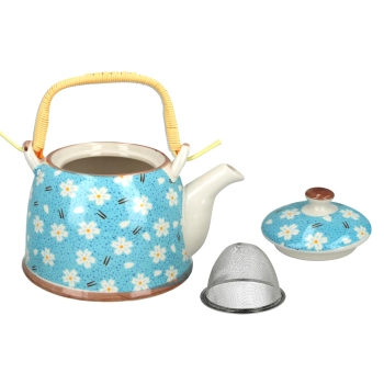 Czajnik ceramiczny z zaparzaczem