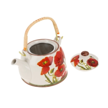 Czajnik ceramiczny z zaparzaczem - Maki (CARMANI)