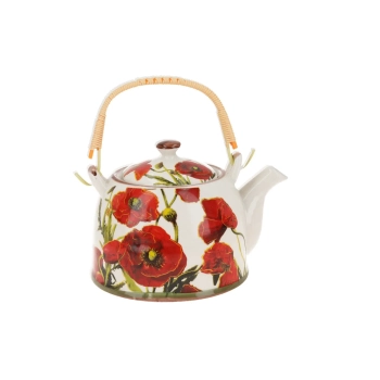 Czajnik ceramiczny z zaparzaczem - Maki (CARMANI)
