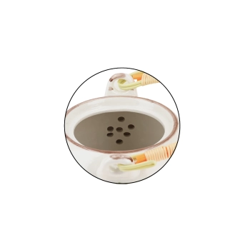 Czajnik ceramiczny z zaparzaczem - Maki (CARMANI)