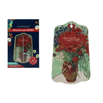 Zawieszka zapachowa - V. van Gogh, Green tea (CARMANI)