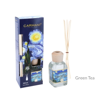 Dyfuzor zapach - V. van Gogh, Gwiaździsta noc, Green Tea (CARMANI)