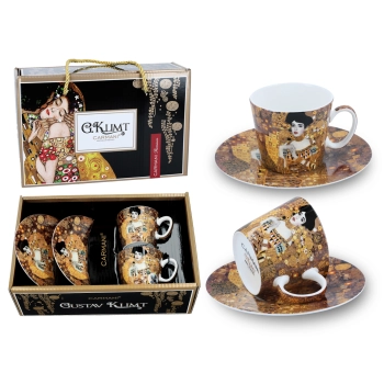 Kpl. 2 filiżanek espresso - G. Klimt, Adela (CARMANI)