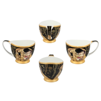 Filiżanka espresso Vanessa - G. Klimt, Pocałunek (CARMANI)