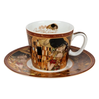 Filiżanka espresso - G. Klimt, Pocałunek (CARMANI)