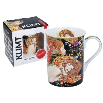 Kubek Classic New - G. Klimt, Węże wodne (CARMANI)