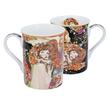 Kubek Classic New - G. Klimt, Węże wodne (CARMANI)
