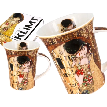 Kubek - G. Klimt, Pocałunek (CARMANI)