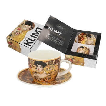 Filiżanka espresso ze spodkiem - G. Klimt, Adela (CARMANI)