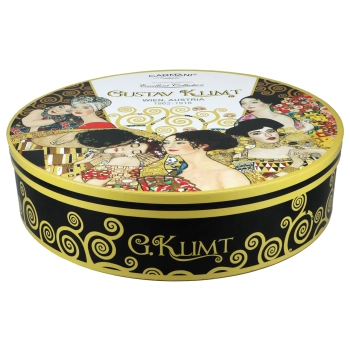 Kpl. 6 kubków w okrągłym pudełku - G. Klimt (CARMANI)