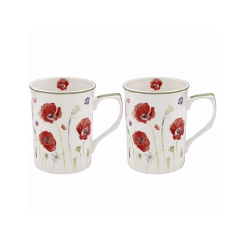 Kpl. 2 kubków - Poppy Field Mugs