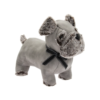 Odbojnik - Grey Faux Leather Pug