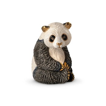 Panda siedząca