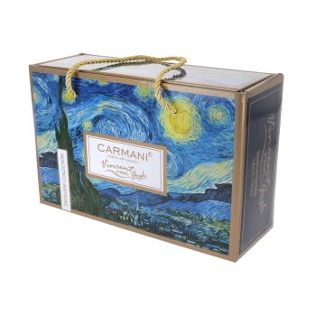 Kpl. 2 filiżanek espresso - V. van Gogh, Gwiaździsta noc (CARMANI)